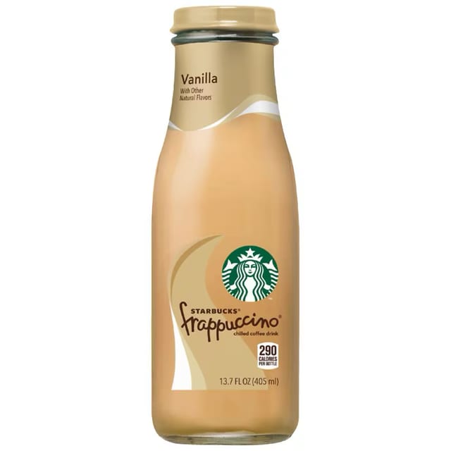 Starbucks Frappuccino Vanilla.