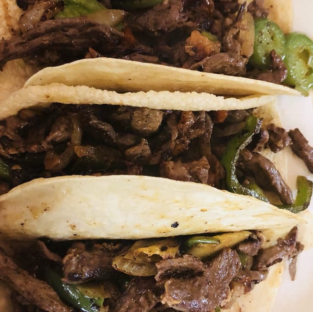 Beef Fajita Plate.