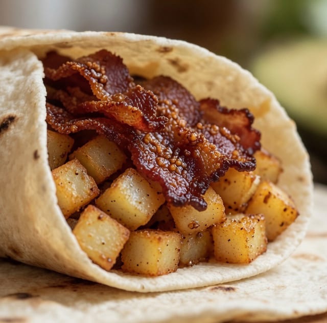 Potatoes & Bacon.