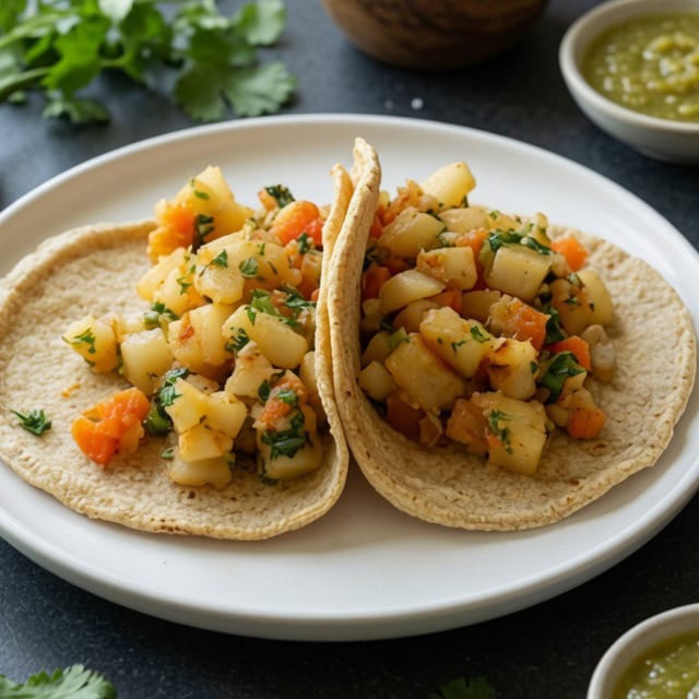 Papa a La Mexicana.