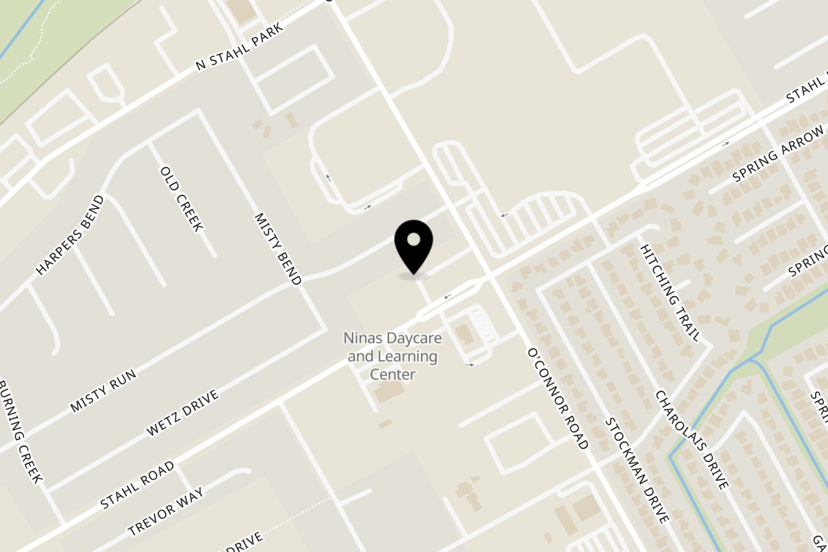 Map showing the location of Casa De Tita on 4963 Stahl Rd in San Antonio